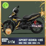 SPORT RIDER 125I-Red-interchanged unit