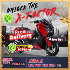 YAMAHA XMAX 250 new model 2024
