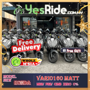 HONDA Vario160 Matt Interchanged Model