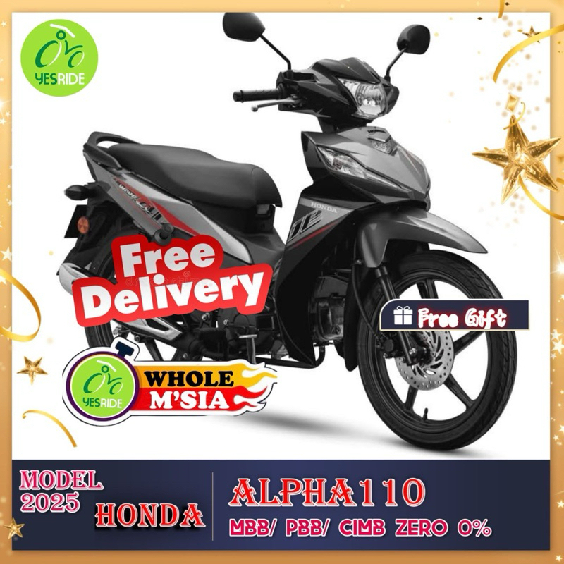 HONDA WAVE ALPHA 110 Fi New Model 2025 - Image 4