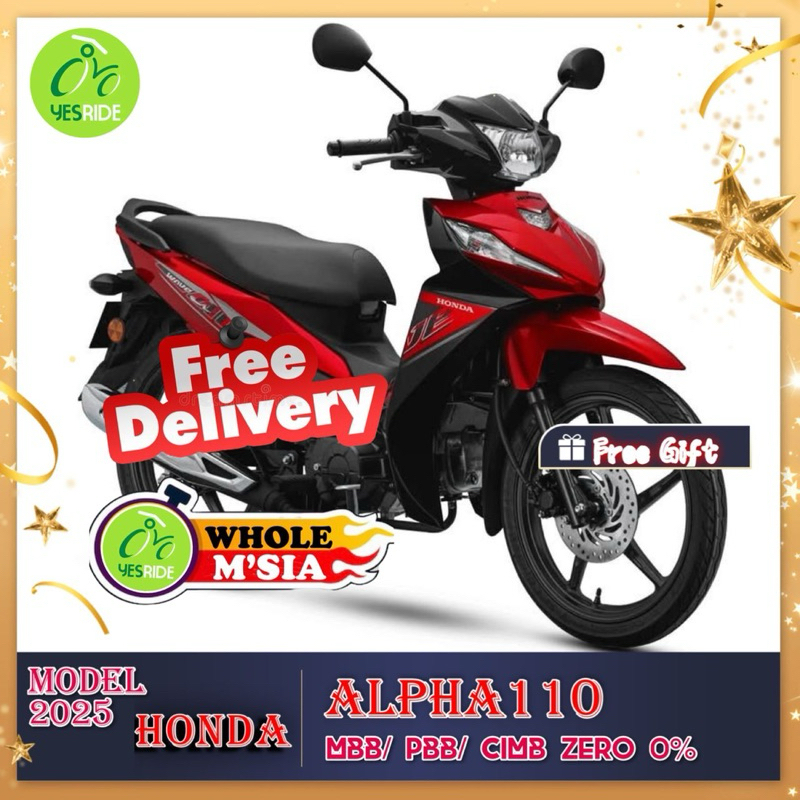 HONDA WAVE ALPHA 110 Fi New Model 2025