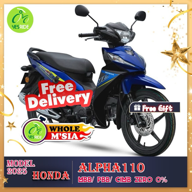 HONDA WAVE ALPHA 110 Fi New Model 2025 - Image 3