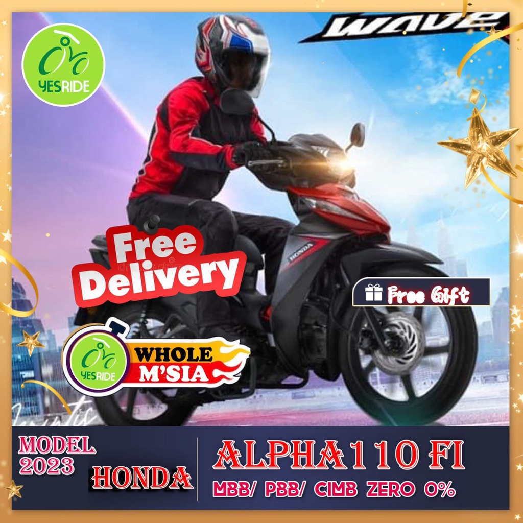 HONDA WAVE ALPHA 110 Fi New Model 2025 - Image 9
