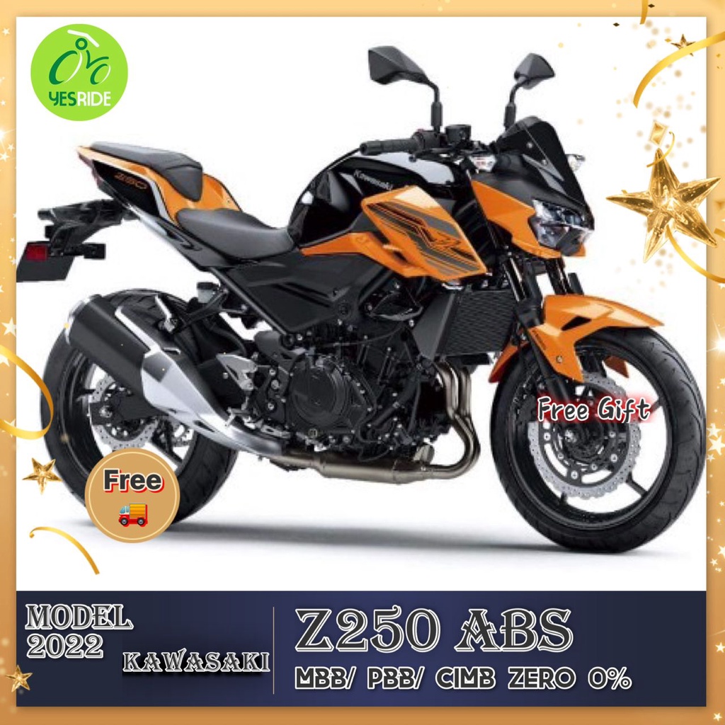 KAWASAKI (ORIGINAL) NINJA Z250 abs LAST UNIT