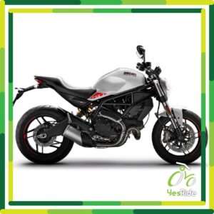 DUCATI MONSTER 797 WHITE MOTORCYCLE
