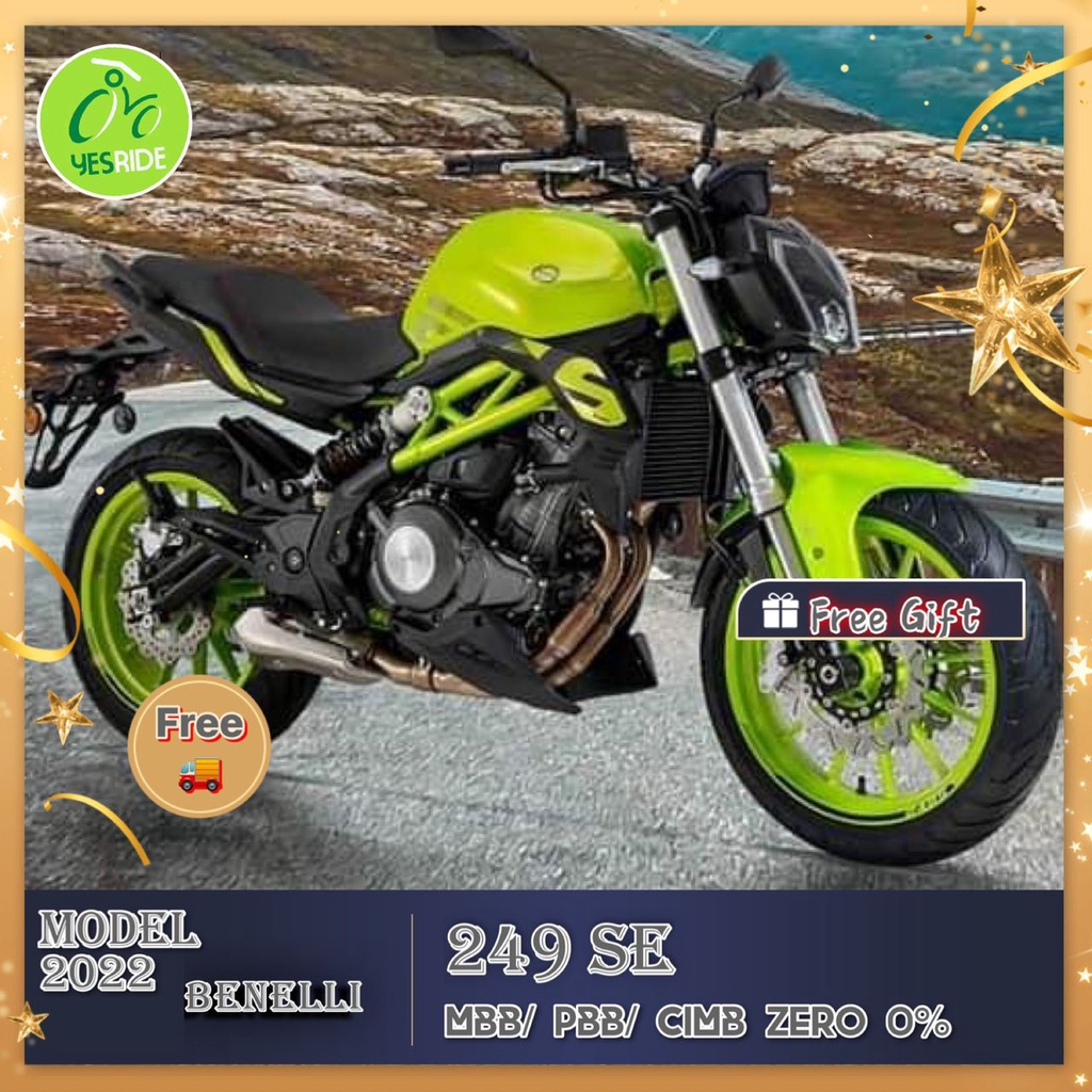 BENELLI TNT 249S SE MOTOCYCLE