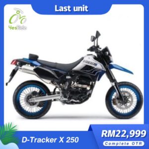 KAWASAKI D-TRACKER 250 2012 BLUE