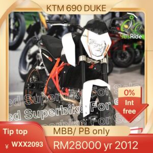 KTM 690 DUKE YR2012 WXX2093