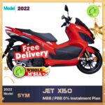 SYM  JET X 150 interchanged