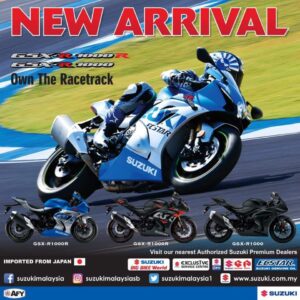 SUZUKI GSX-R1000 MOTORCYCLE