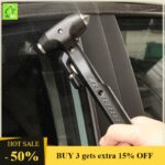 Pemecah Tingkap Pelarian Kecemasan Kereta, Bas, Tukul Keselamatan Pelbagai Fungsi Dengan Pisau Pemotong