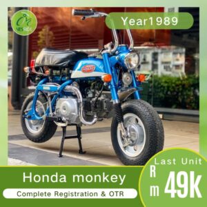 HONDA MONKEY Year 1989 MOTORCLES