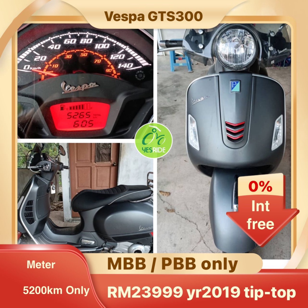 VESPA GTS 300 YR 2019