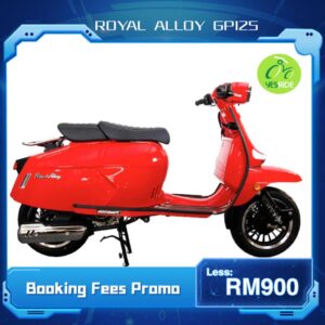 ROYAL ALLOY 125 BOOKING FEES