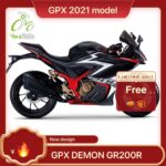 GPX DEMON GR200R BLACK MOTORCYCLE