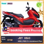 SYM JET X150 BOOKING FEES