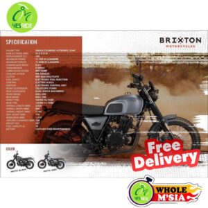 BRIXTON SCRAMBLER interchanged model