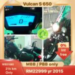 KAWASAKI VULCAN S650 WB3018Q YR2015