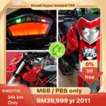 Ducati Hyper Modard 798 yr2011 WWG7770