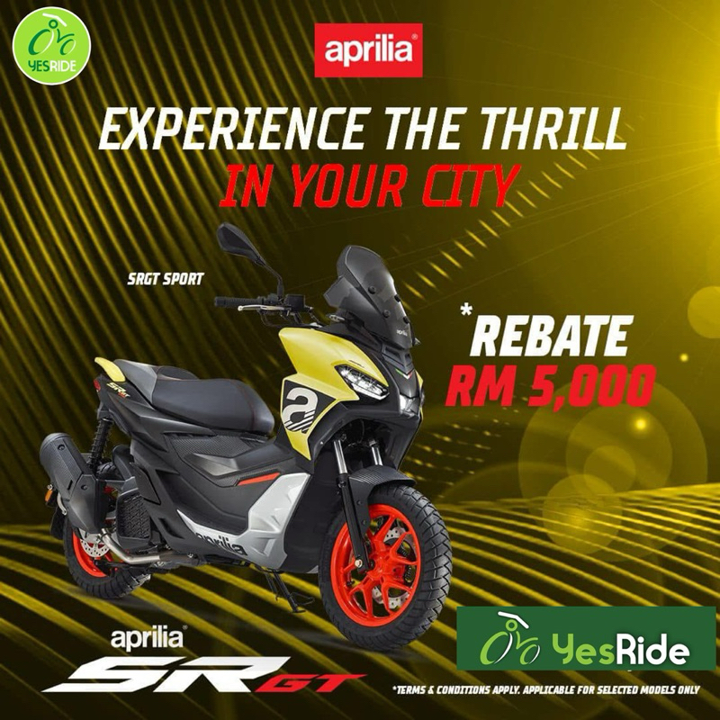 Aprillia 𝗦𝗥 𝗚𝗧 𝟮𝟬𝟬 new Model - Image 3