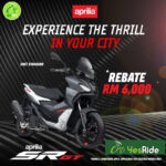 Aprillia  𝗦𝗥 𝗚𝗧 𝟮𝟬𝟬 new Model