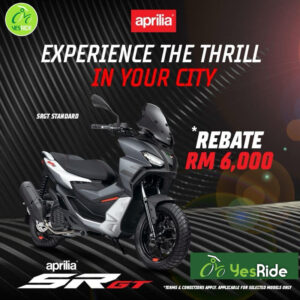 Aprillia  𝗦𝗥 𝗚𝗧 𝟮𝟬𝟬 new Model