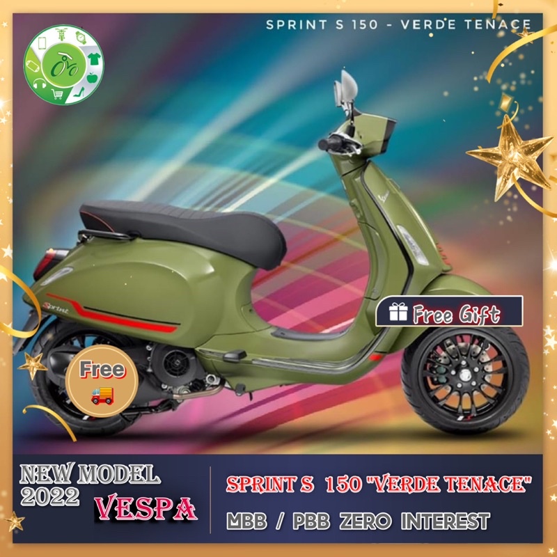 Vespa Sprint S 150 Verde Tenace 2022 - Image 5
