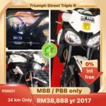 Triumph Street Triple R model 2017