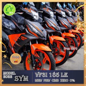 SYM VF3i 185 LE abs Orange