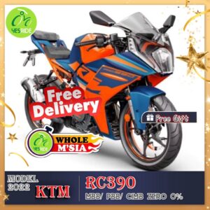 KTM RC390 model 2022