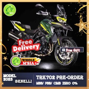 Benelli  TRK702 Pre-Order  Booking fees