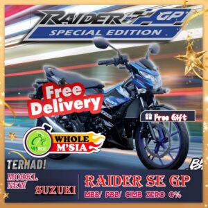 SUZUKI Raider SE GP New Model