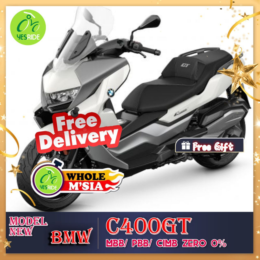 BMW C400GT New Scooter Model