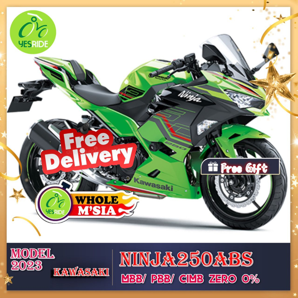 Modenas Kawasaki Ninja250 abs SE Green - Image 2