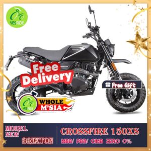 Brixton Crossfire 150XS new model