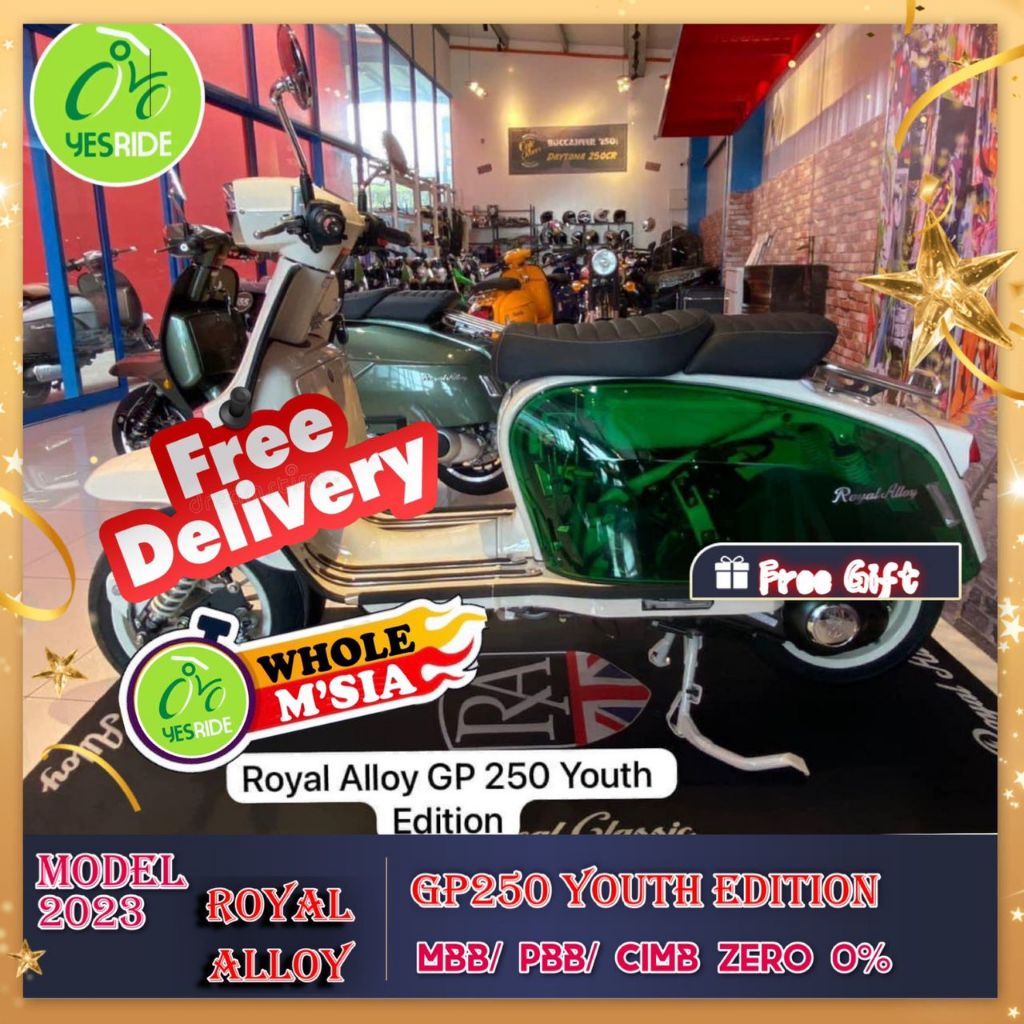 ROYAL ALLOY YOUTH EDITION GP125/180/250 - Image 3