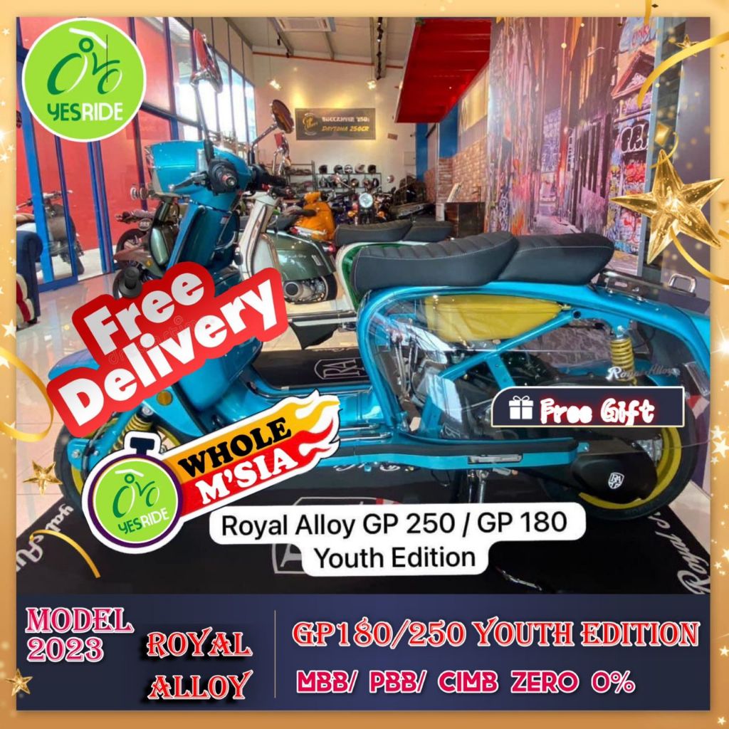 ROYAL ALLOY YOUTH EDITION GP125/180/250 - Image 2