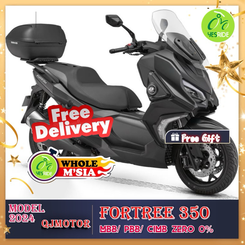 QJMOTOR FORTRESS 350 New Model 2024 - Image 6