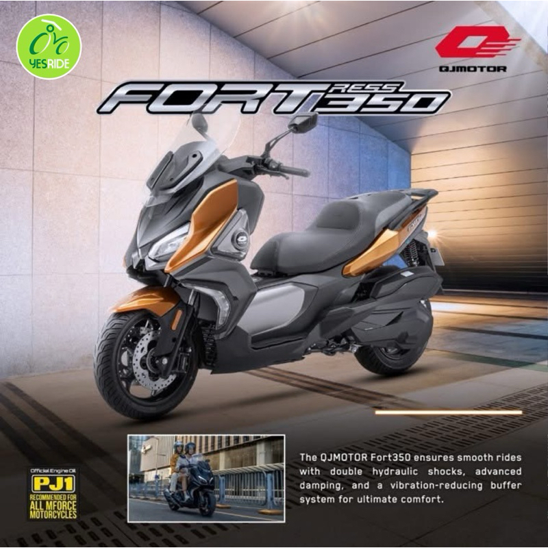 QJMOTOR FORTRESS 350 New Model 2024 - Image 4