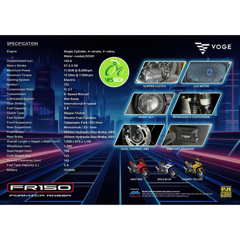 VOGE FR150 New Model 2024 - Image 6