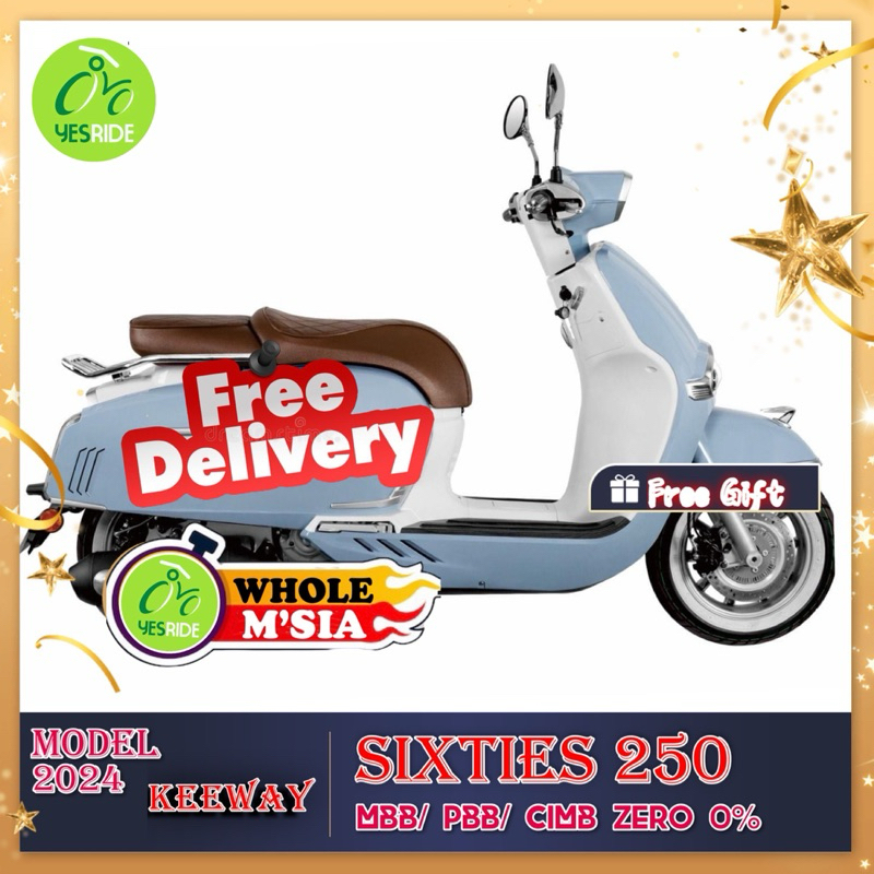 KEEWAY Sixties 250 Model 2024 Stock Ready - Image 2