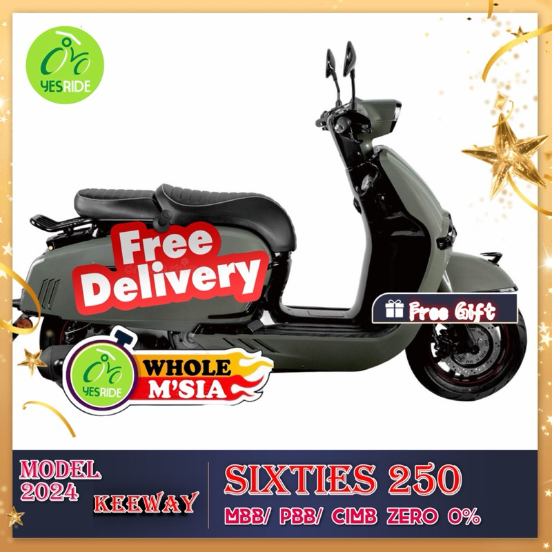 KEEWAY Sixties 250 Model 2024 Stock Ready - Image 3