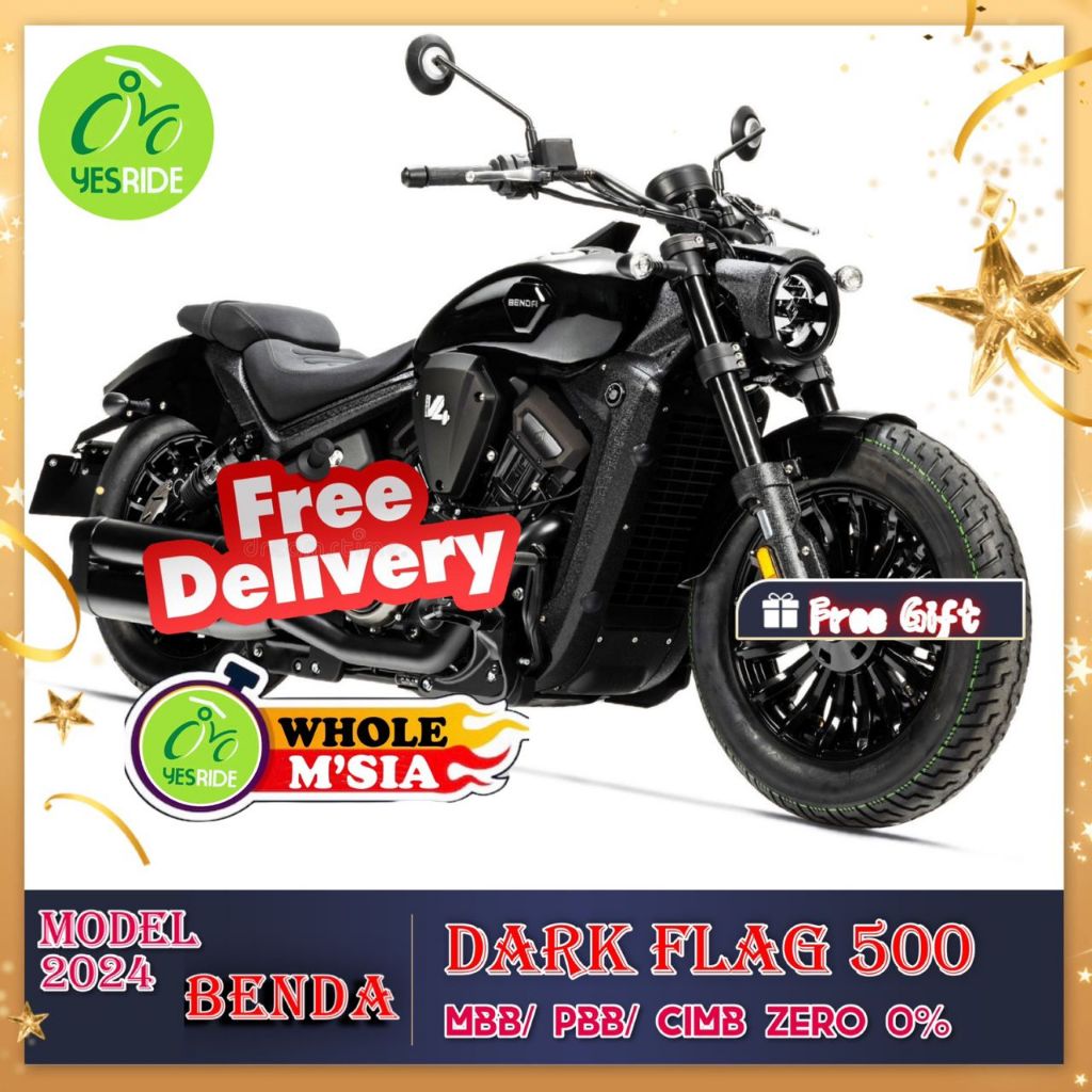 BENDA DarkFlag500 Model 2024 Ready Stock - Image 2