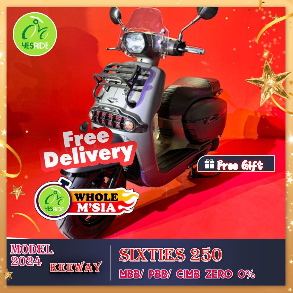 KEEWAY Sixties 250 Model 2024 Stock Ready - Image 5