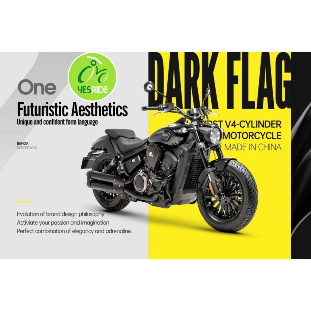 BENDA DarkFlag500 Model 2024 Ready Stock - Image 5