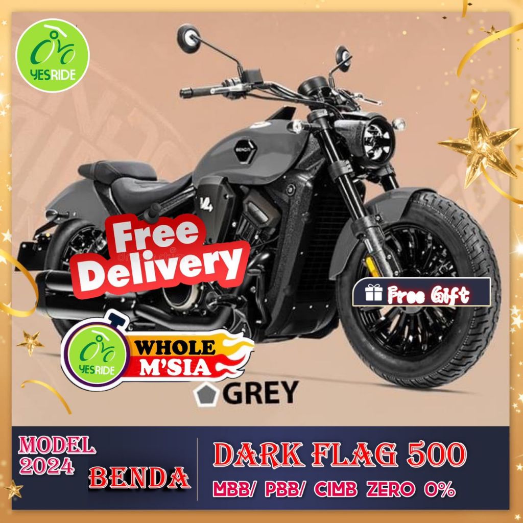 BENDA DarkFlag500 Model 2024 Ready Stock - Image 3
