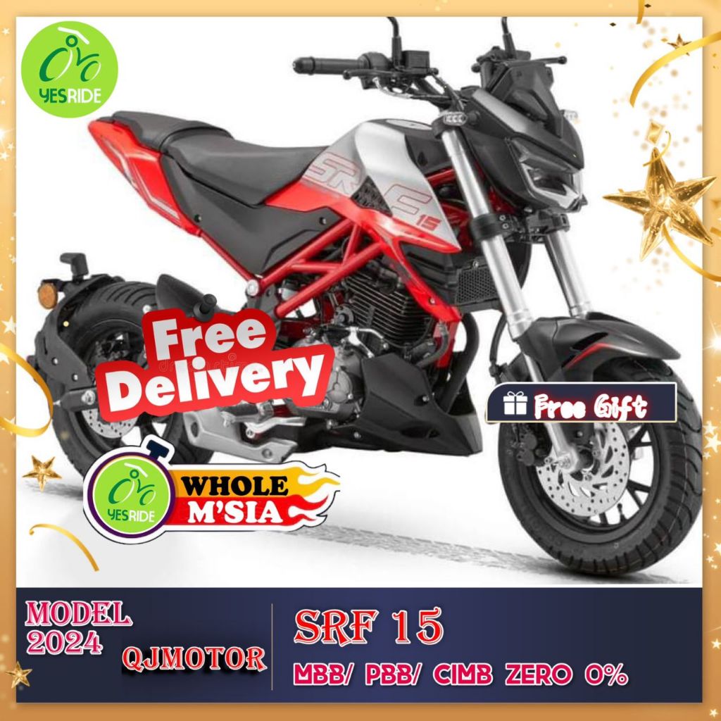 QJMOTO SRF15 Mini Fun Bike New Model 2024
