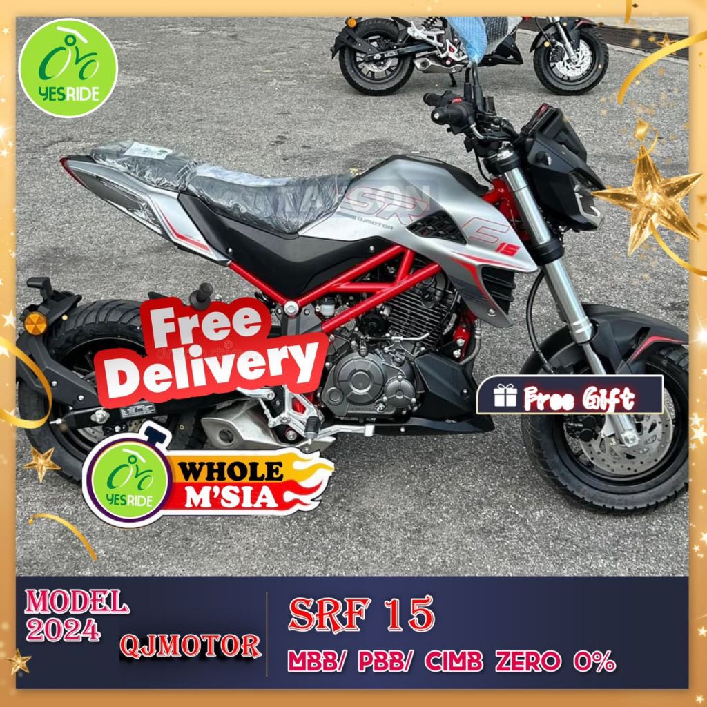 QJMOTO SRF15 Mini Fun Bike New Model 2024 - Image 2