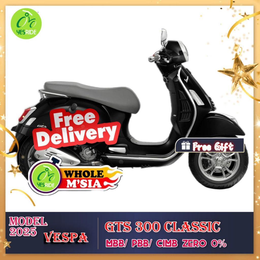 VESPA GTS 300 Classic Model 2025 - Image 2