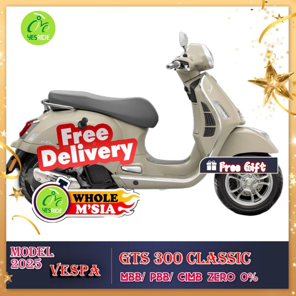 VESPA GTS 300 Classic Model 2025 - Image 3